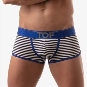 Mens Small Sailor Trunk by TOF Paris in Blue - NWT